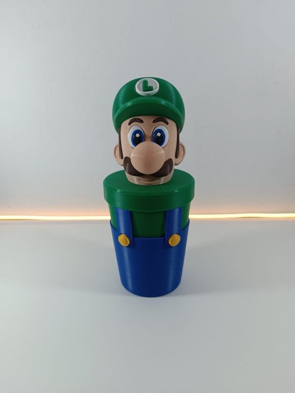 Producto - Vaso Super Mario Bros - Luigi
