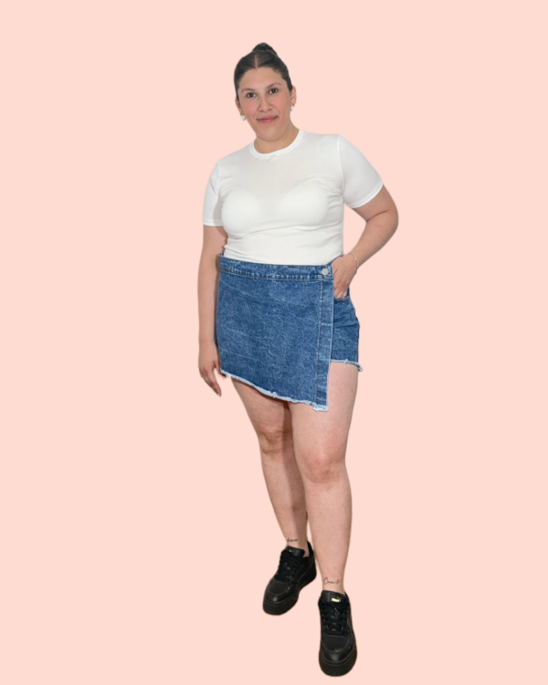 Producto - Short pollera Emilia (azul)