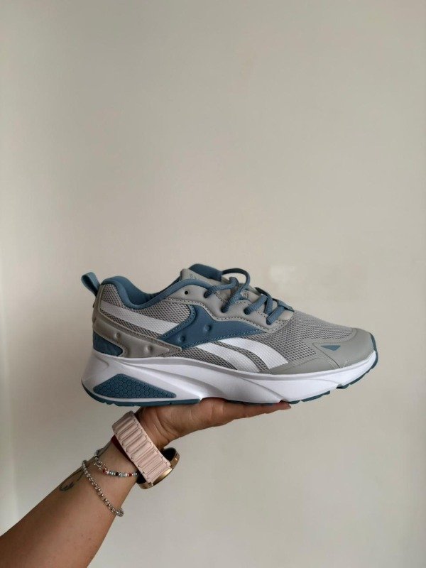 Producto - Zapatilla Reebok Gris y Azul