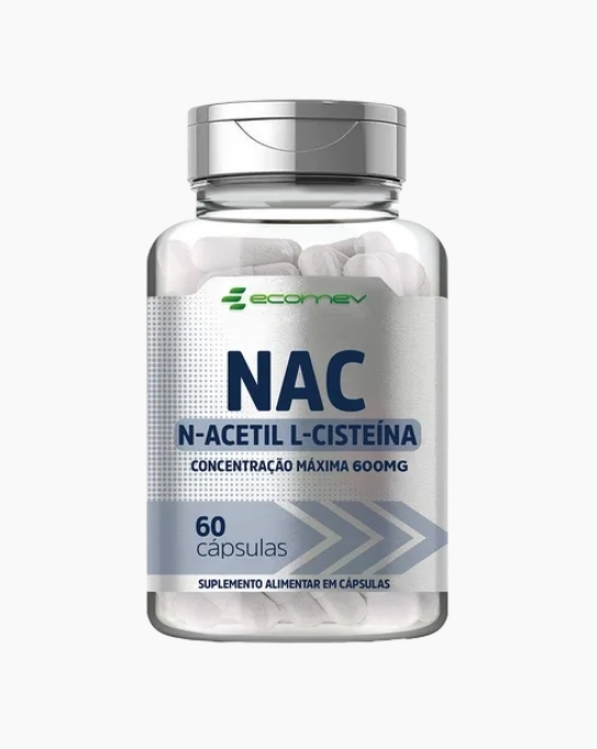 Producto - Nac N Dosis Máxima De 600 Mg De Acetilcisteína 60 Cápsulas