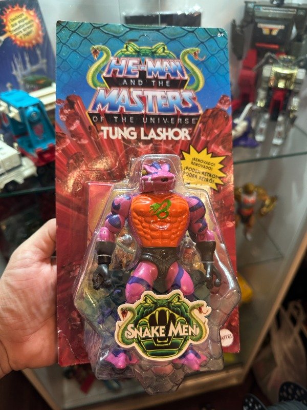 Producto - HE-MAN and the masters of the UNIVERSE TUNG LASHOR Origins Mattel