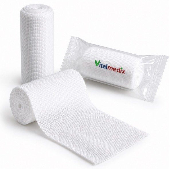 Producto - Venda de Gasa Estéril Tipo Camiseta - Pack x 10 Unidades