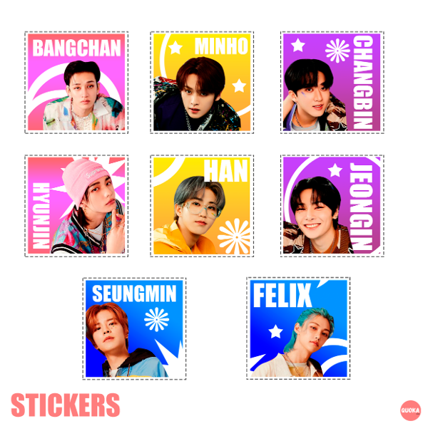 Producto - Stickers Stray Kids