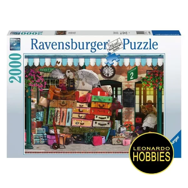 Producto - Viajar sin Equipaje 2000 Piezas Ravensburger 16974