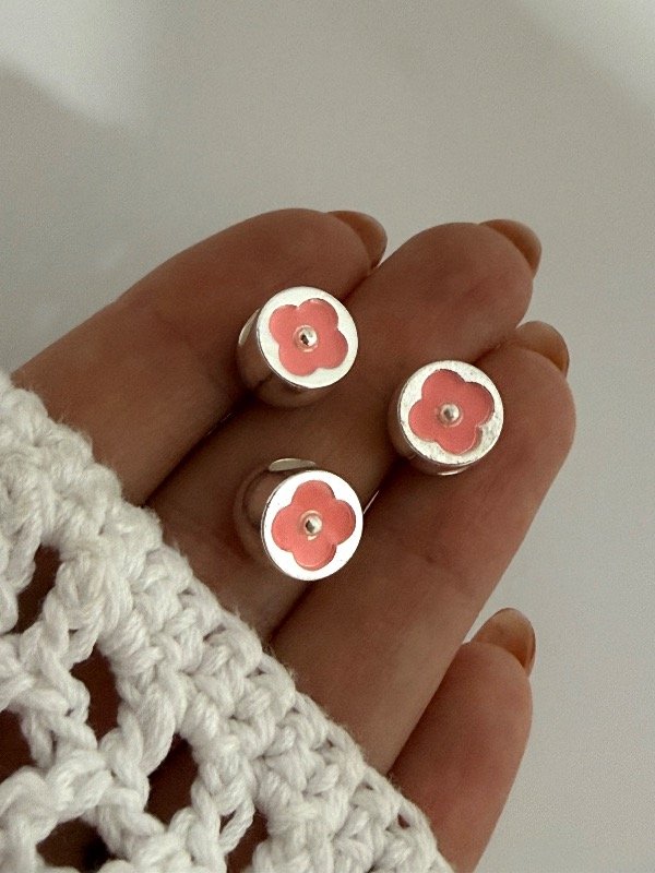 Producto - DB599 Dije Pandora Flor Rosa