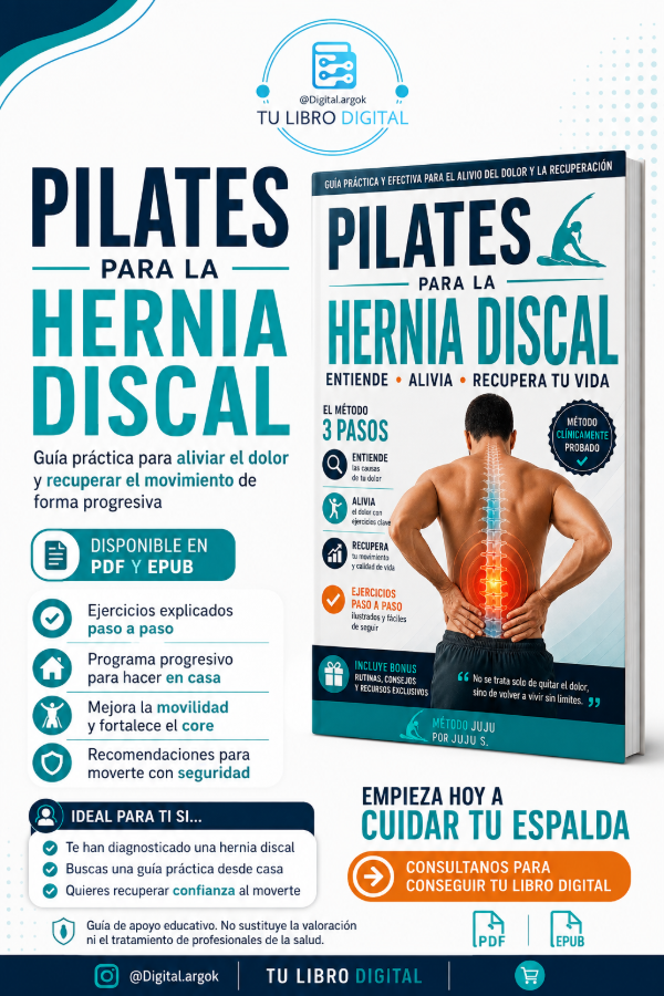 Producto - PILATES PARA LA HERNIA DISCAL