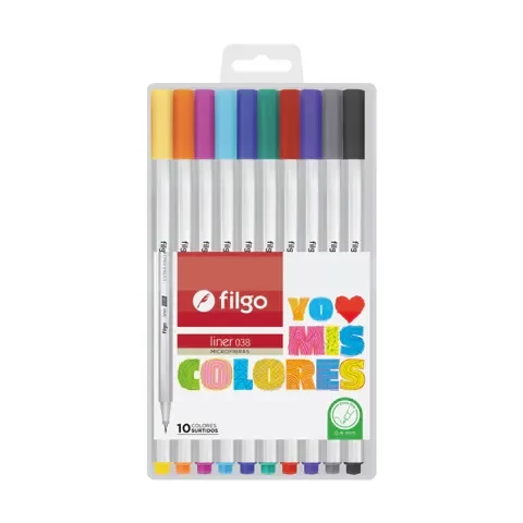 Producto - Microfibra Filgo Liner 036 0.4mm x 10