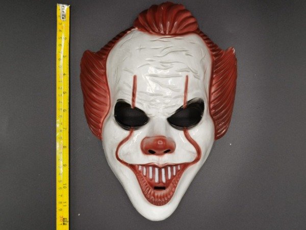 Producto - Mascara Plastica Rigida Payaso Terror