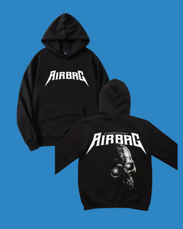 Buzo canguro Pelea II - Airbag (Doble Estampa)