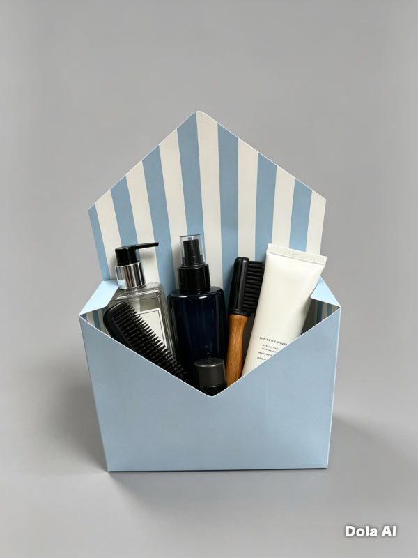 Producto - DIA DEL PADRE -BOX SOBRE - COD. 1309  medida contenedor 10x7 con la solapa 30 cm