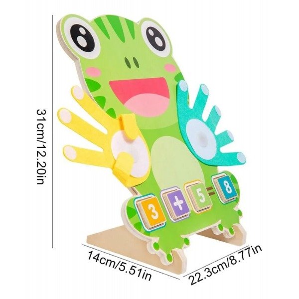 Producto - Juego Educativo de Matemática Montessori Ranita - 1