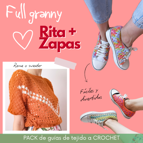 Producto - Full Granny - Pack de guías de tejido