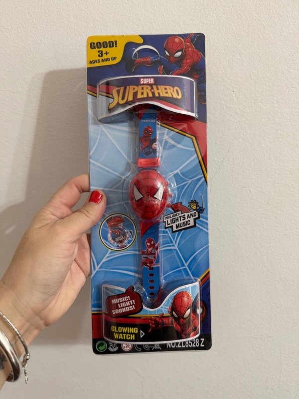 Producto - Reloj digital Spider man con luces