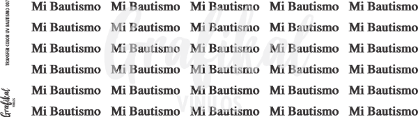 Producto - Transfer Color UV Bautismo 013