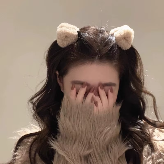 Producto - Plush Cat Ears Shape Hair Clips 1 par - 1