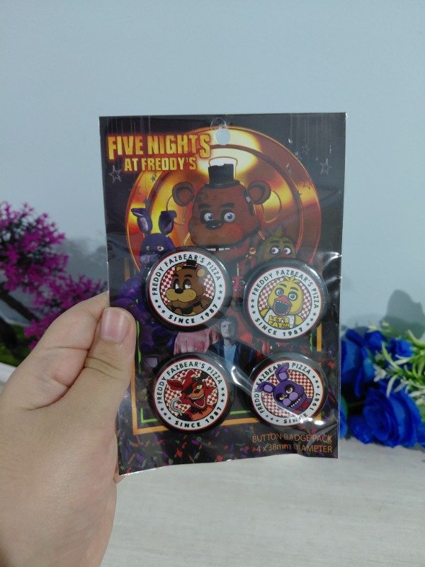 Producto - Pack de pines x 4 - Five Nights at Freddy's