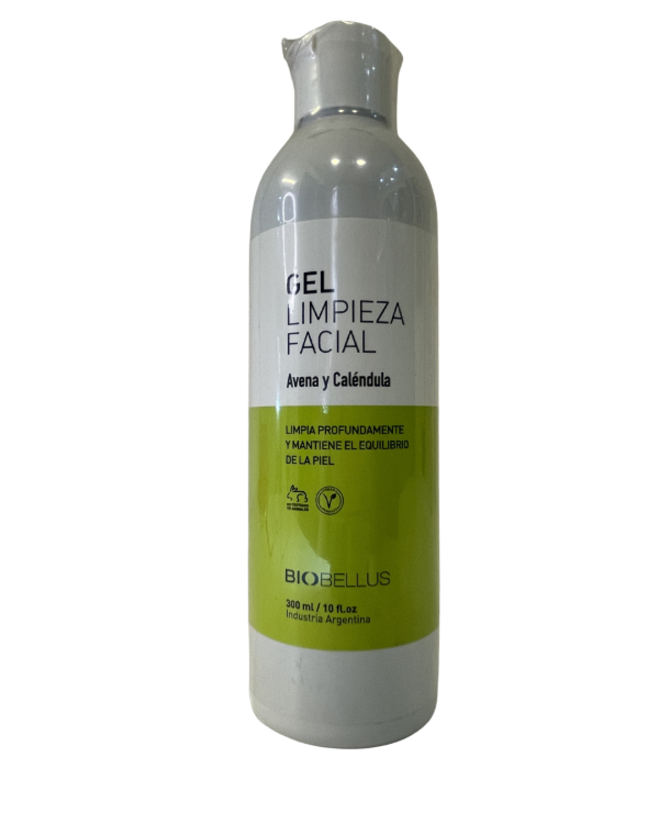 Producto - Gel Limpieza Facial Avena y Calendula Biobellus
