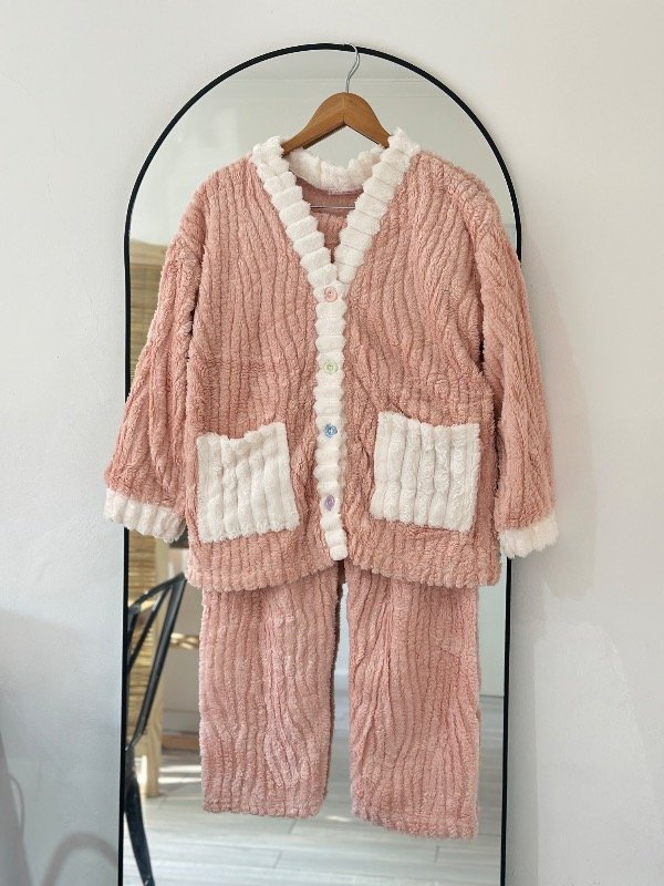 Producto - CONJUNTO CAMISERO ROSA PASTEL