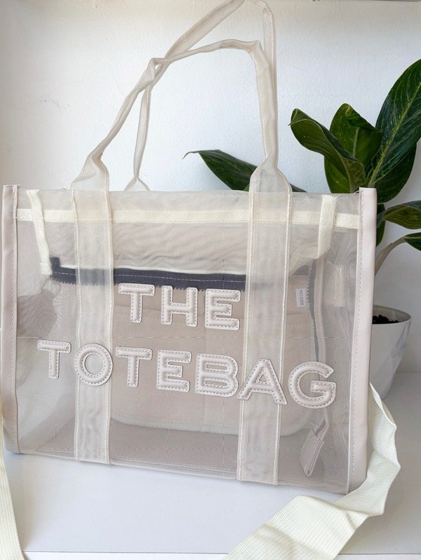 Producto - The tote bag playera (beige)