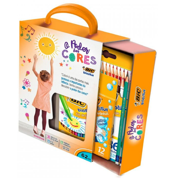 Producto - Bic - Kit Poder das Cores x 62 piezas