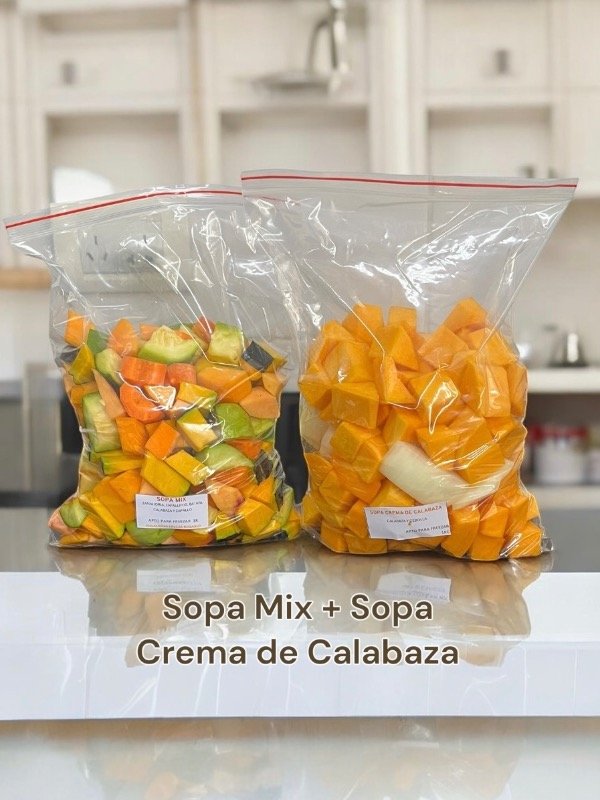 Producto - Sopa Mix 1k + Sopa Calabaza 1k