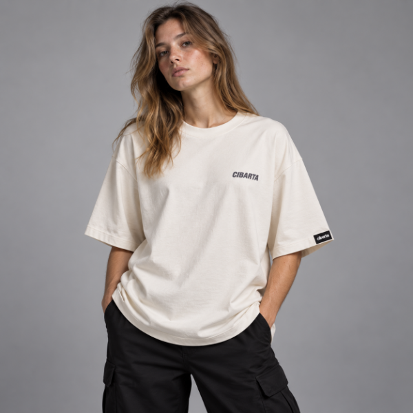 Producto - Remera Oversize Core CIBARTA Natural - 4