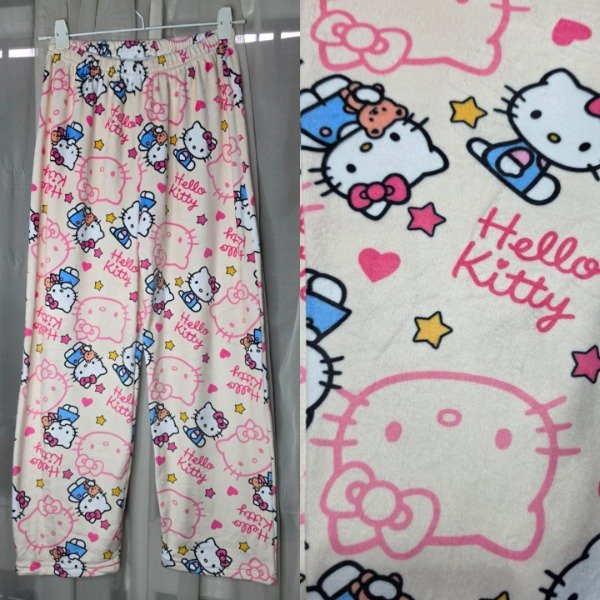 Producto - Pantalón pijama Hello Kitty Beige (por talle)