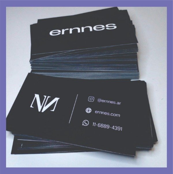 Producto - Tarjetas personales o tag 5x9