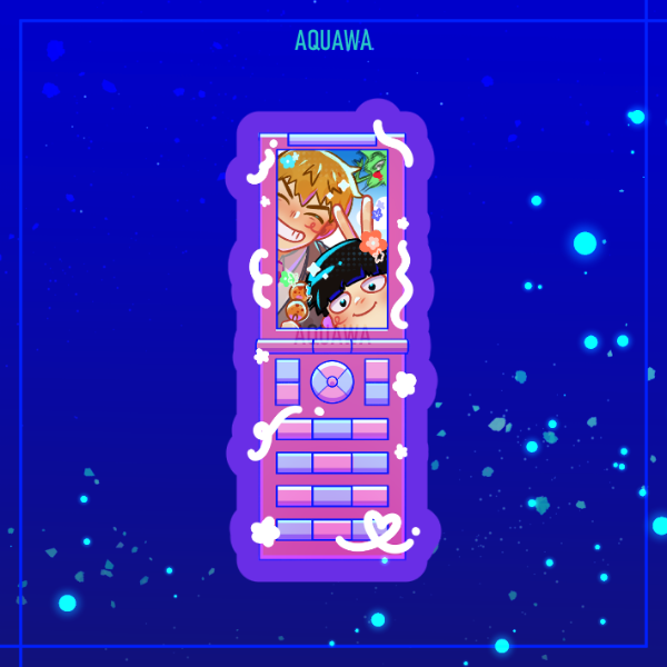Producto - Sticker de Mob y Reigen porque los tkm