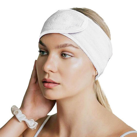 Producto - V507 VINCHA DE TOALLA C/ABR. P/MAQUILL.