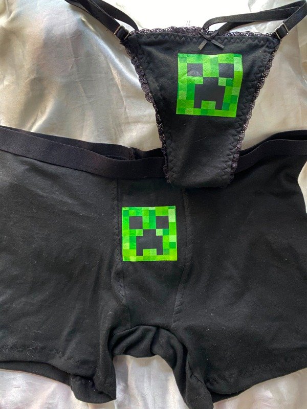 Producto - Pack pareja minecraft