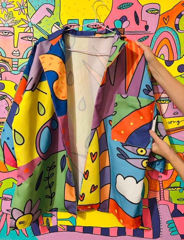 Producto - Chaqueta full color con manga 3/4