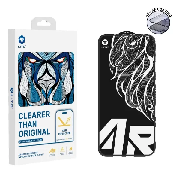 Producto - Vidrio Templado Anti Reflejo Lito Para iPhone 16 Pro