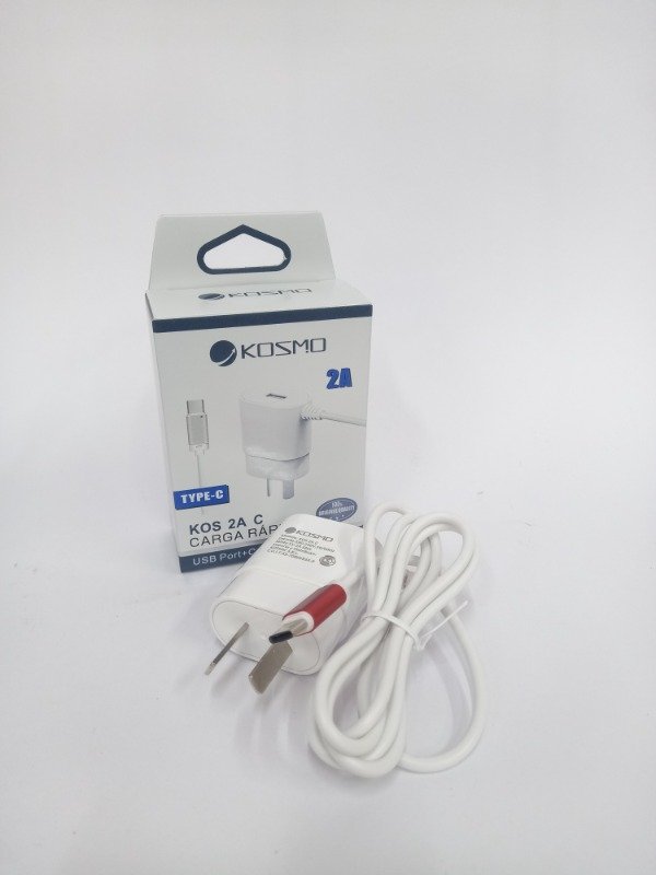 Producto - Cargador Kosmo Tipo C 2A