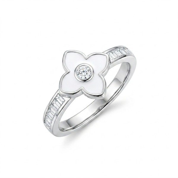 Producto - Anillo Flor White