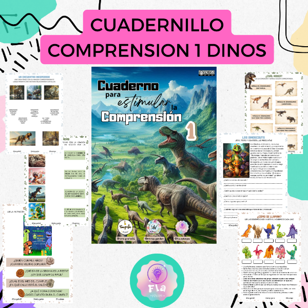Producto - Cuadernillo comprensión 1 DINOS