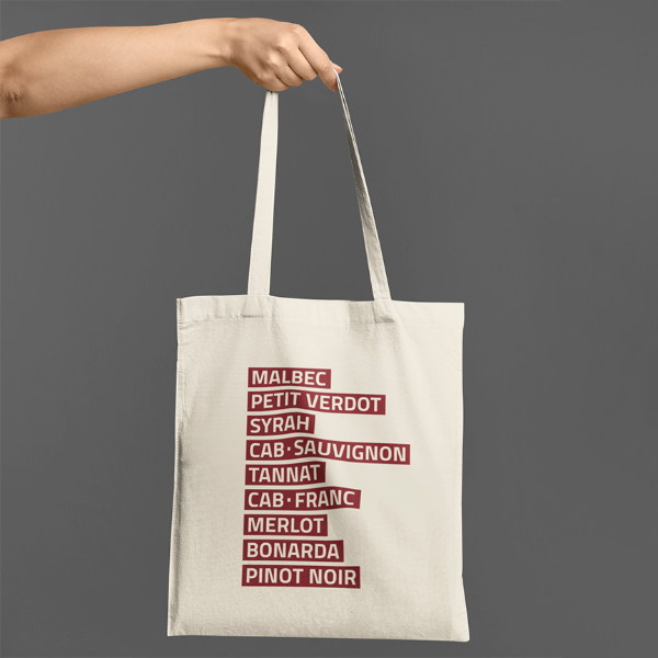 Producto - TOTE CEPAS TINTAS