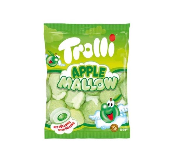 Producto - Malvavisco trolli Apple mallow 150gr