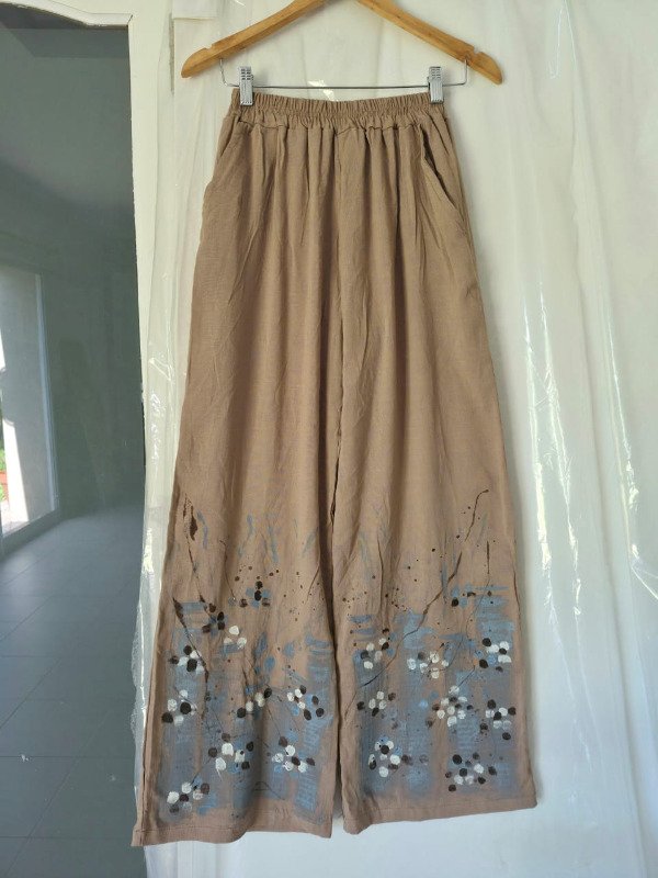 Producto - Pantalón Lino habano