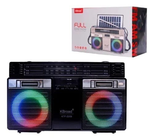 Producto - RADIO VINTAGE CON PANEL SOLAR