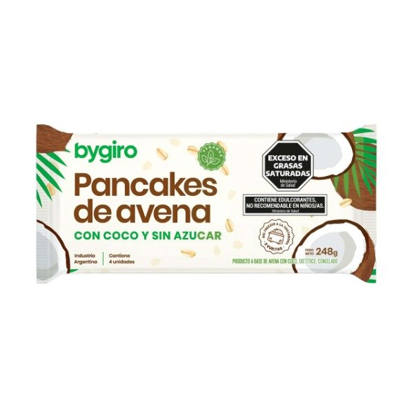 Producto - PANCAKE DE COCO X4 - BYGIRO