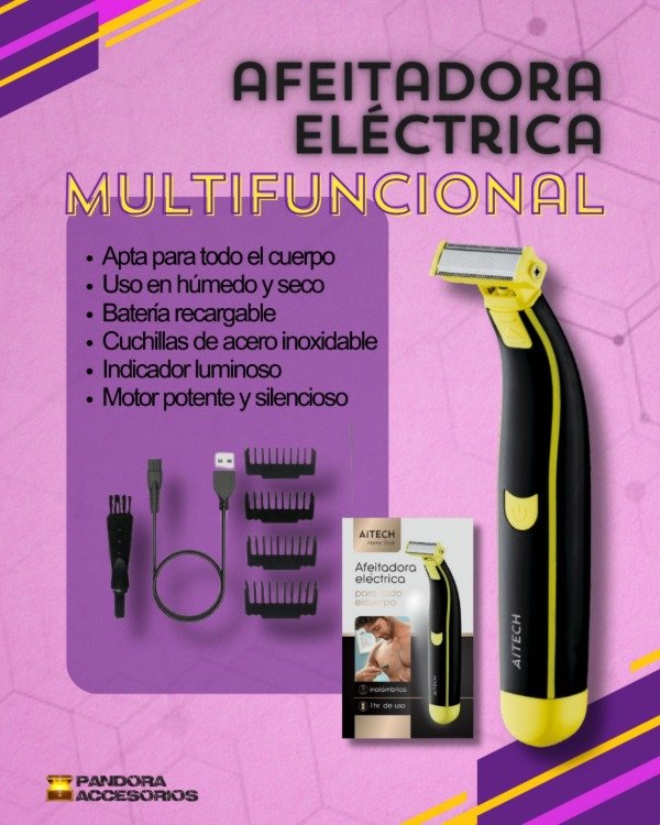 Producto - Afeitadora Electrica Para Todo El Cuerpo