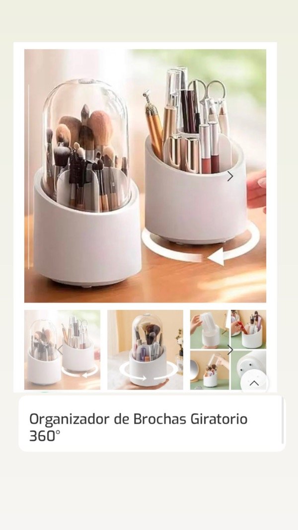 Producto - Organizador de brochas giratorio