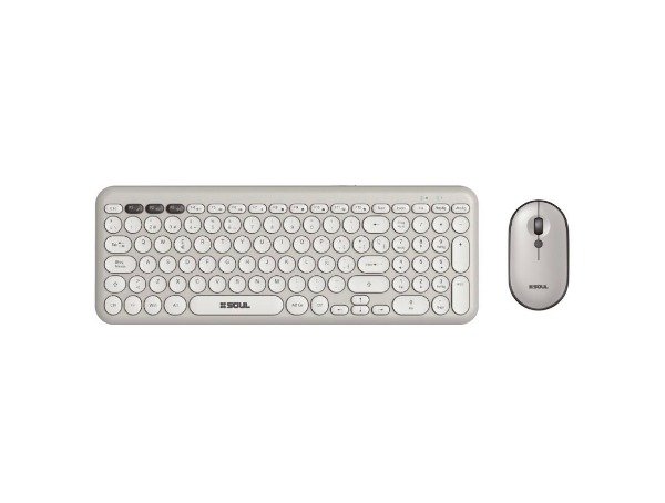 Producto - COMBO TECLADO Y MOUSE INALAMBRICO SOUL OCW250 GRIS