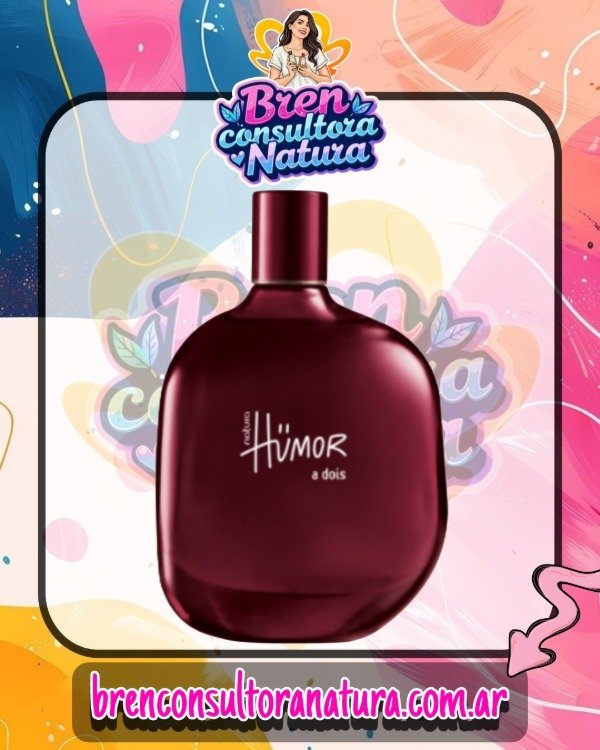 Producto - Humor A Dois eau de toilette masculino 75ml.