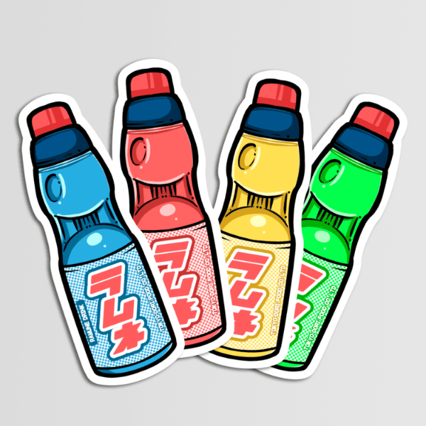 Producto - Sticker Vinilo TokyoDori Studio Ramune Otorii Anime Store