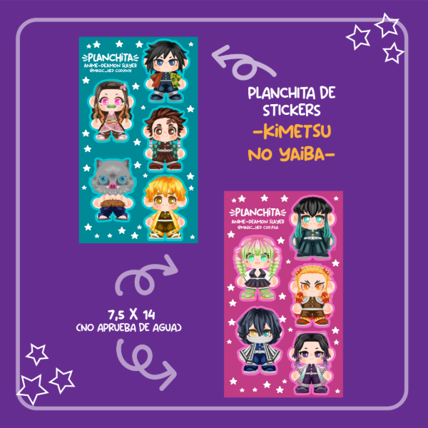 Producto - PLANCHITA "KIMETSU NO YAIBA"
