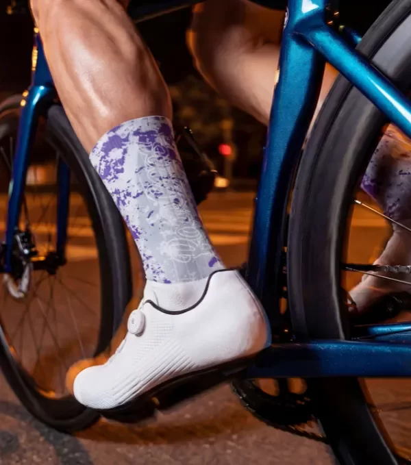 Producto - Medias de ciclista de compresión ROCKBROS, profesionales antideslizantes - 0