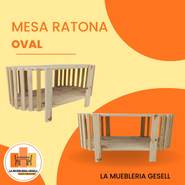 Producto - MESA OVAL VARILLADA