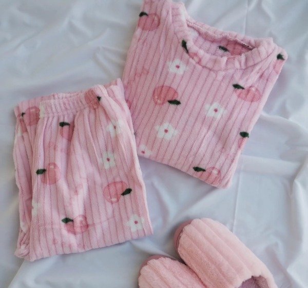 Producto - Pijama Piel peach rosa T.2-3